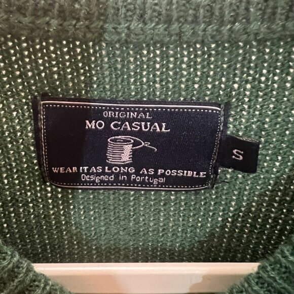 Ugly Christmas Sweater Small Holiday Pullover Cool Yule SantaMo Casual Original - Picture 2 of 7